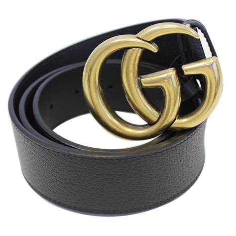 gucci belts women'|Women's Slim Black Leather Belt With Double G Buckle .